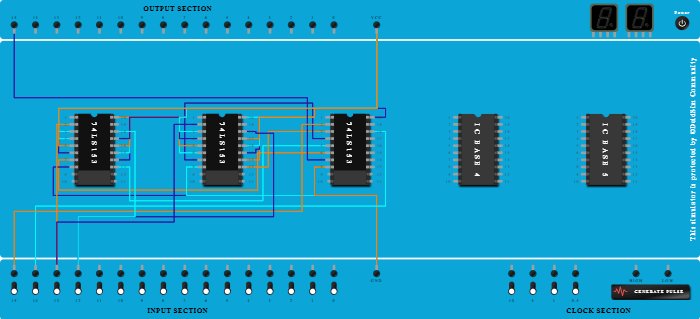 16x1 MUX Using 4x1 MUX - Copy