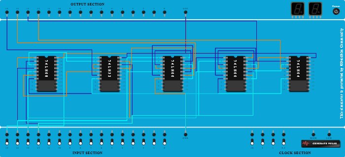  BCD to Excess 3 circuit