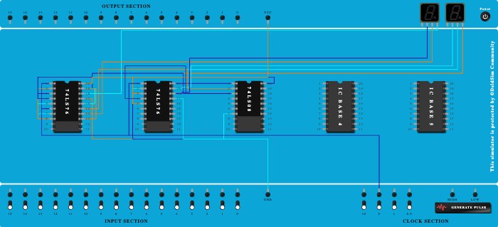 synchronous mod 8 downcounter lab 6