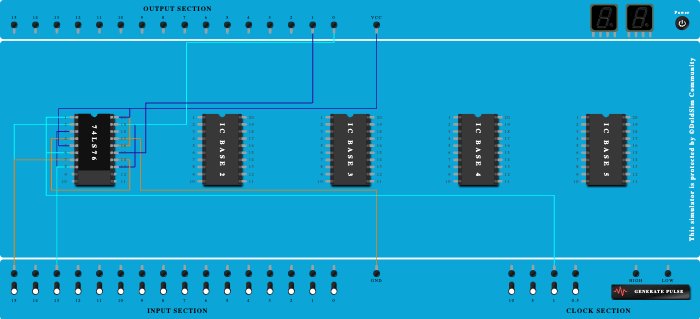 mod 3 synchronous counter