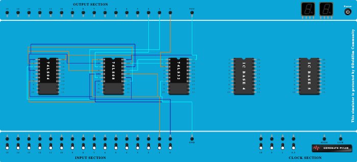 one bit comparator