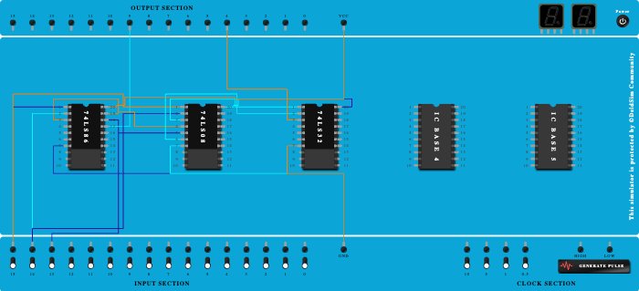 FULL ADDER USING basic gates orig