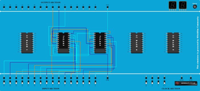 8 bit comparator