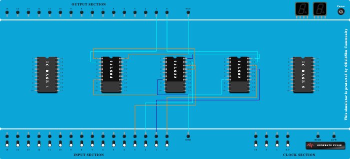 nor gate using basic gates or and not 