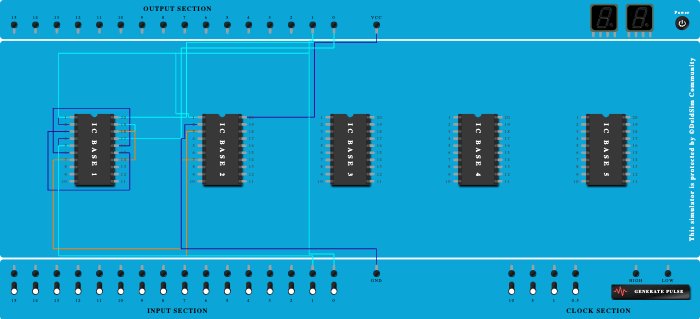 nor gate ic 2-inputs