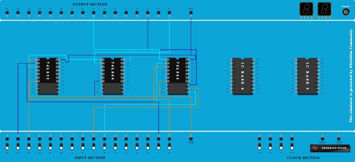 NOR Gate Implementation - 2020BCS0130