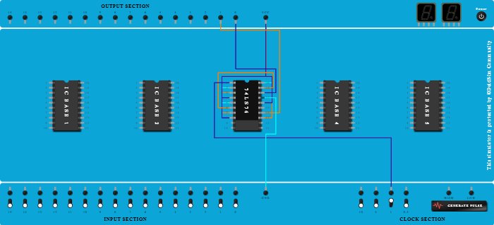 down asynchronous ripple counter
