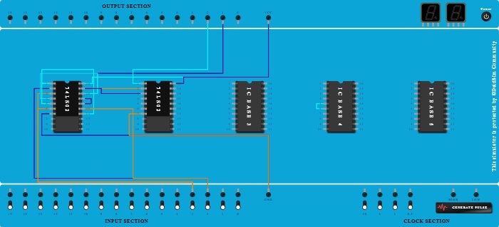 half subtractor using nor - Copy