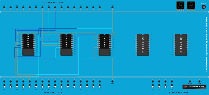 Group A Assignment 5 (One Bit Comparator)