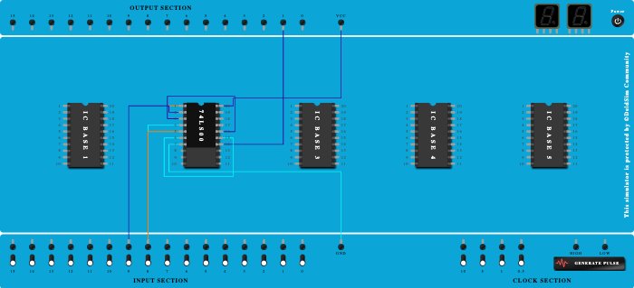 OR GATE USING NAND GATE
