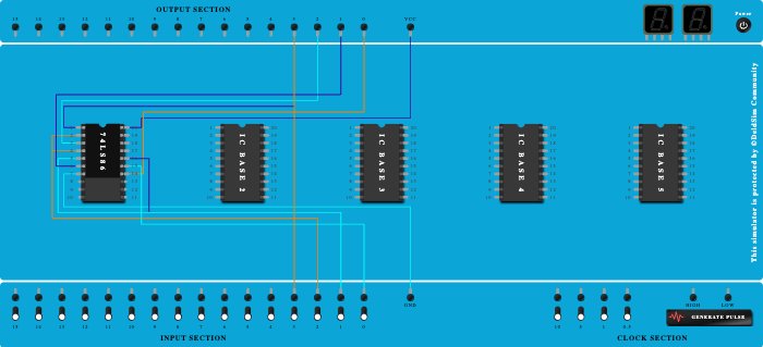 Binary to Gray converter 