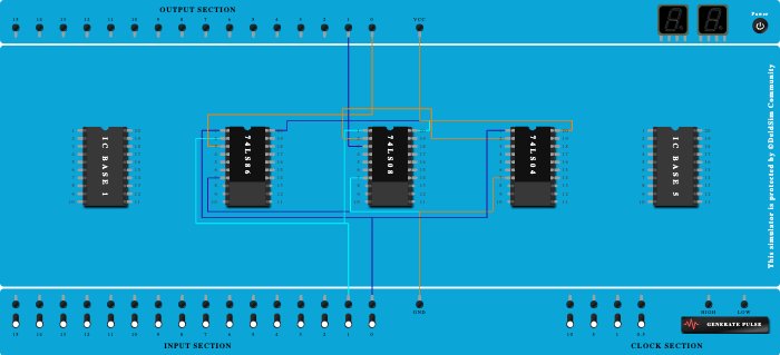 A2.a - Half Subtractor Basic Gates