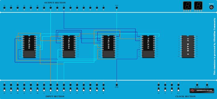 full subtractor using basic gates - Copy