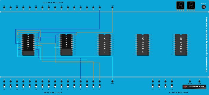 5) multiplexer 16:1