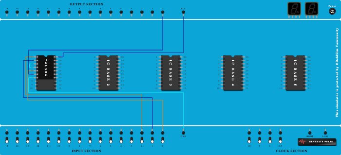 3 Bit Even Parity Generator