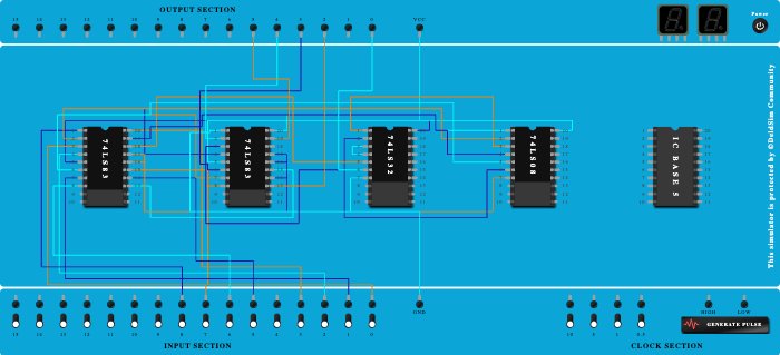 1 bit bcd adder