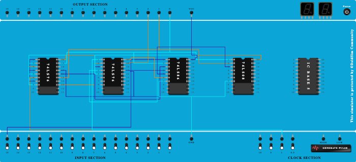syn up/down ctr using xor 