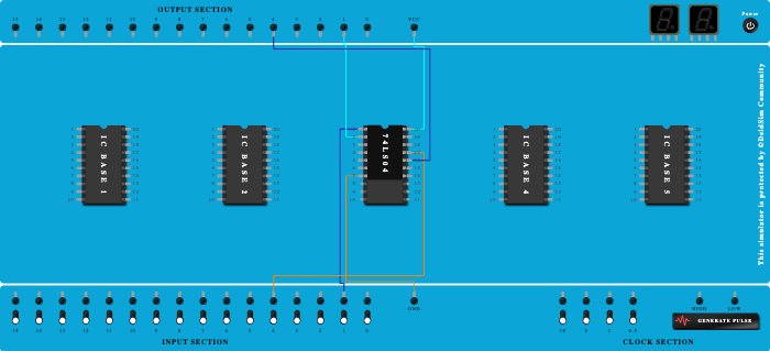 74LS04 - NOT Circuit