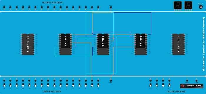 2-input NXOR gate implementation using basic gates 2020BCS0040