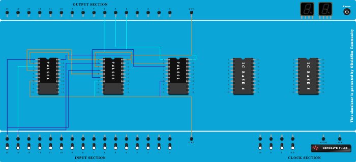  1-bit digital comparator