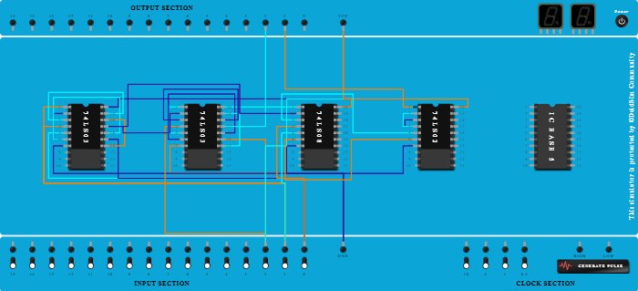 Full Adder using NOR AND Gates