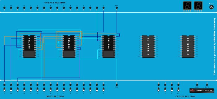 Full Adder with NAND