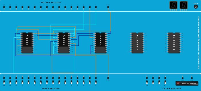 1 bit comparator