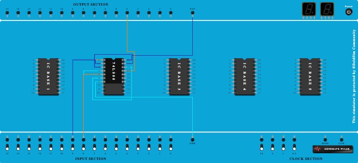 Implementation of OR gate using NAND Gate
