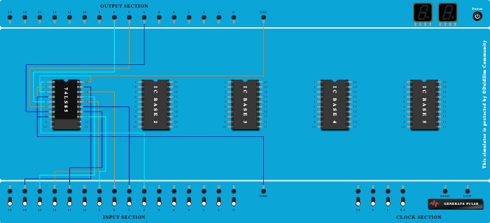 4 Bit comparator