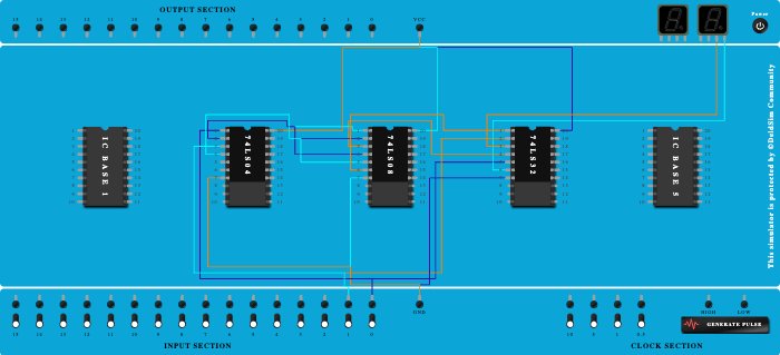 binary with three chips