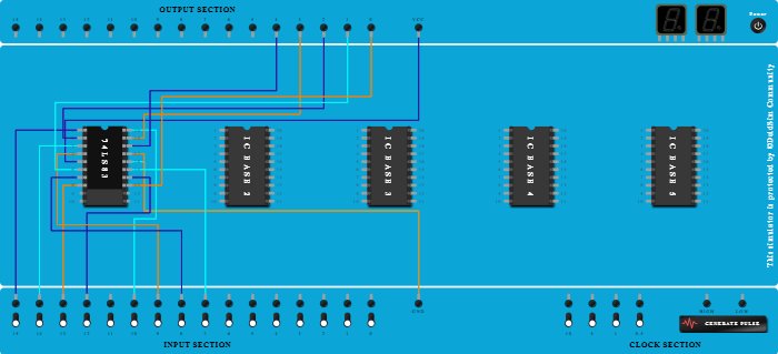 deld 7483 binary adder - Copy