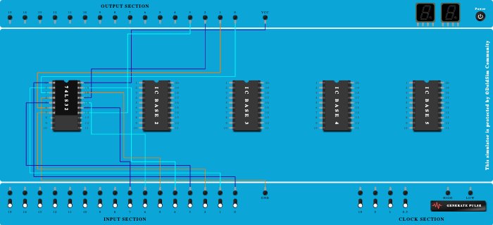 2 input NOR gate