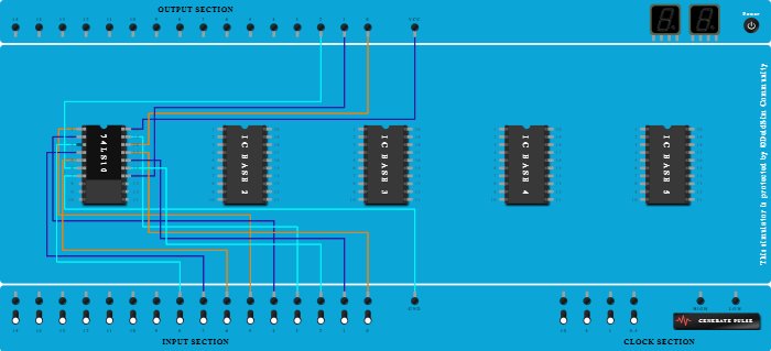 Triple 3-input NAND Gates