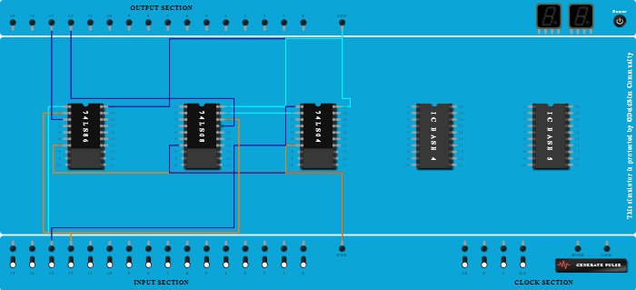 HALF SUBTRACTOR Using basic logic gates