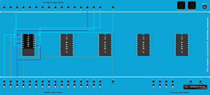4 bit gray to binary