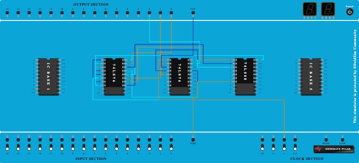 3 bit down