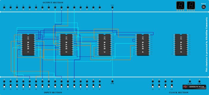 BCD adder using 4-bit binary adder - Copy