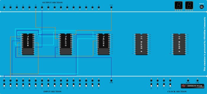 half subtractor