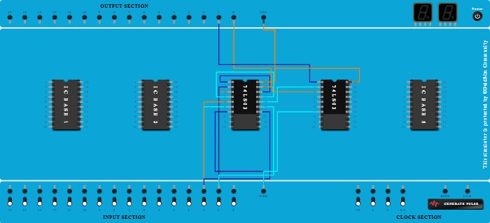 Half Adder Using NOR