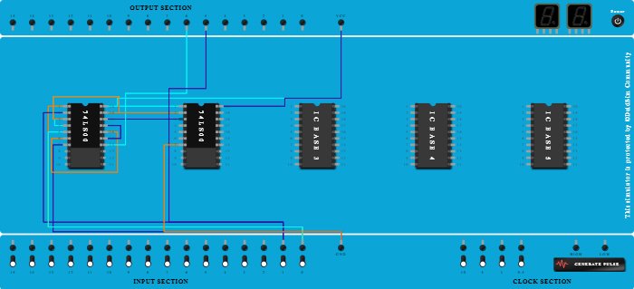 Half Adder Using NAND