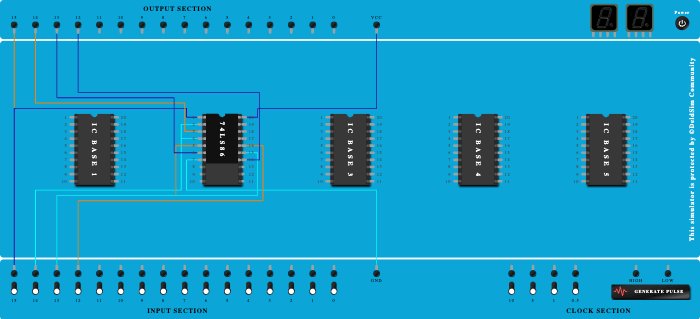 Binary to grey code converter 