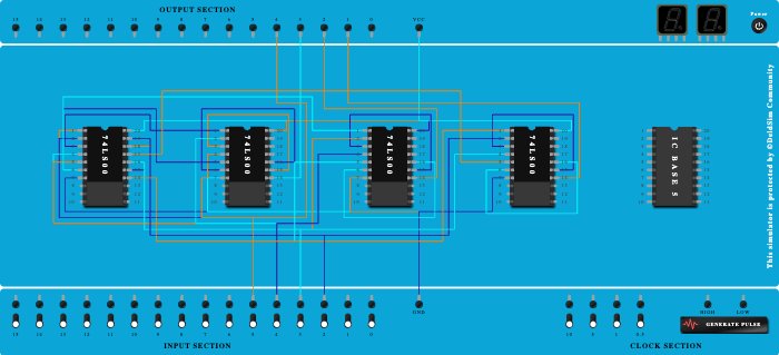 BCD To GRAY-NAND