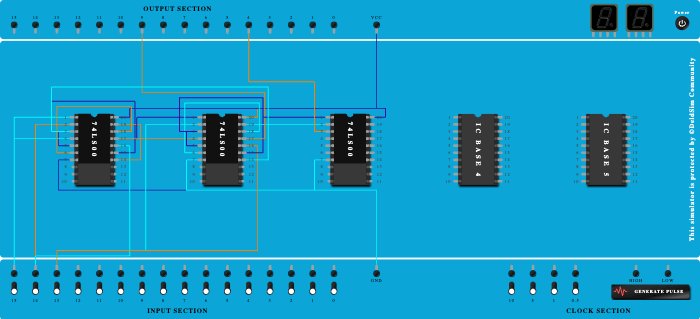full adder using nand gate