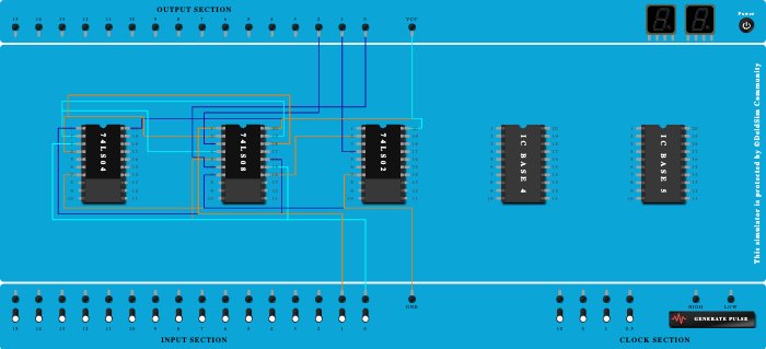 1 bit comparator