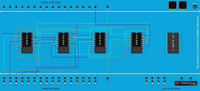 circuit using nand gates
