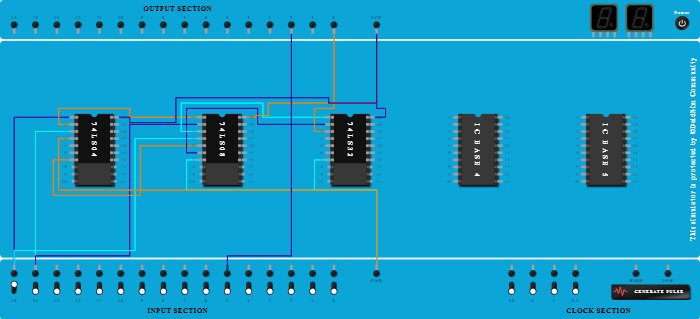 Inverter using XOR