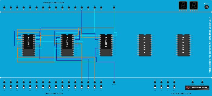 FULL ADDER USING NAND GATES - Copy - Copy
