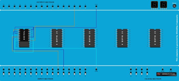 or using nand
