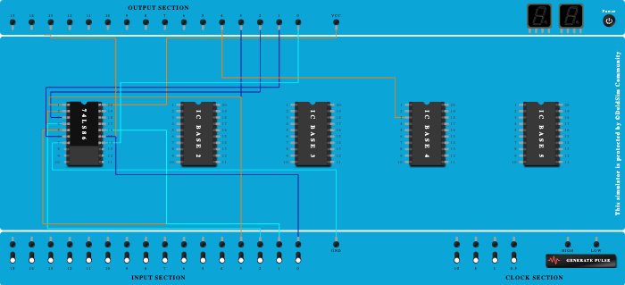 binary to gray code convertor 