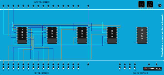 5 BIT COMPARATOR